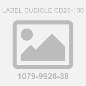 Label Cubicle CD25-100
